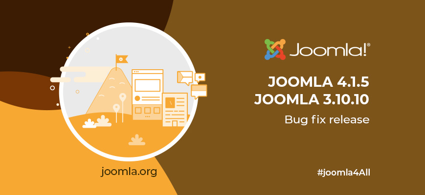 Joomla 4.1.5 und Joomla 3.10.10 sind da
