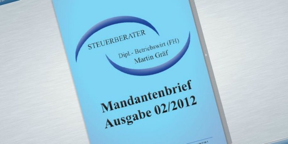Mandantenbrief Stb Martin Gräf