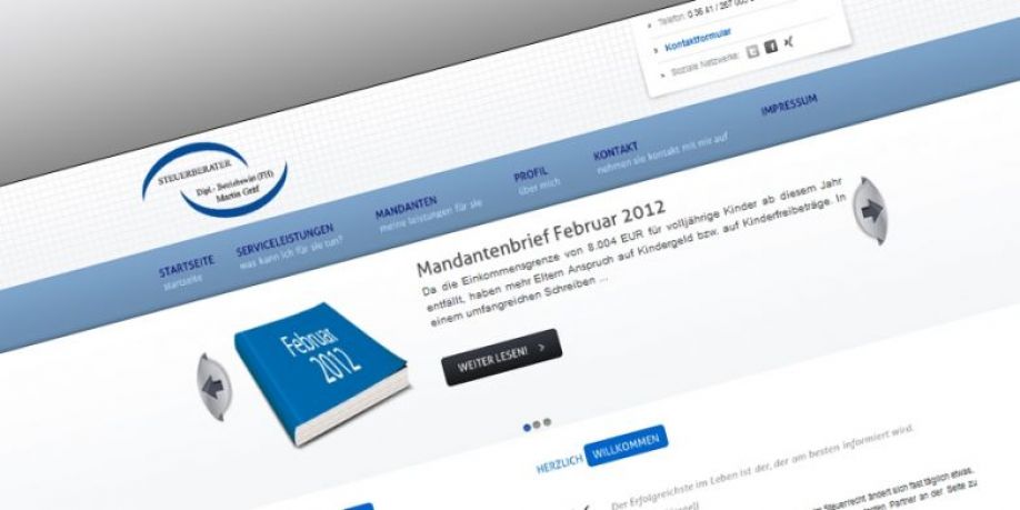 Relaunch Steuerberater Martin Gräf