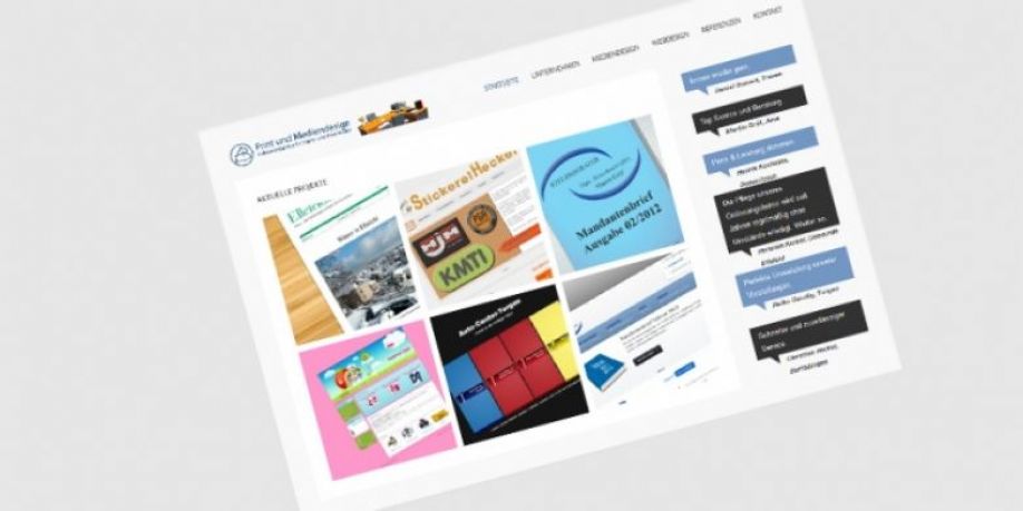 Redesign Print und Mediendesign